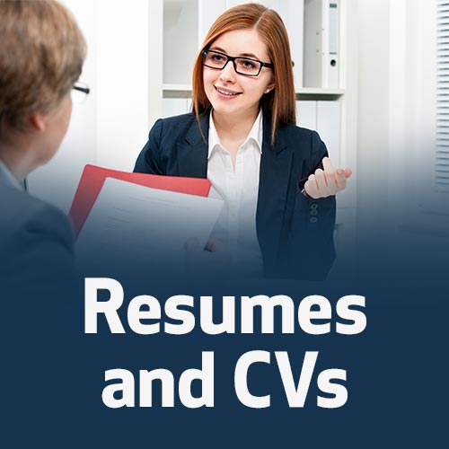 Resumes and CVs